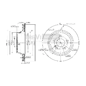 TREVI AUTOMOTIVE BD1222