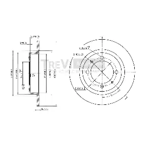 TREVI AUTOMOTIVE BD1028