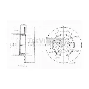 TREVI AUTOMOTIVE BD1004