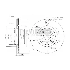 TREVI AUTOMOTIVE BD1095