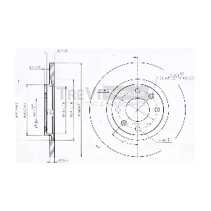 TREVI AUTOMOTIVE BD1031