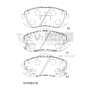 TREVI AUTOMOTIVE PF1415