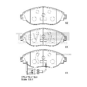 TREVI AUTOMOTIVE PF1483