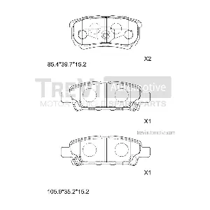 TREVI AUTOMOTIVE PF1280