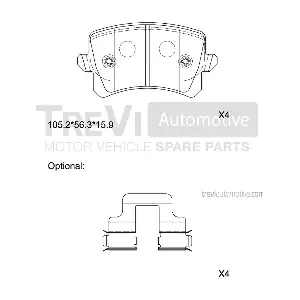 TREVI AUTOMOTIVE PF1376