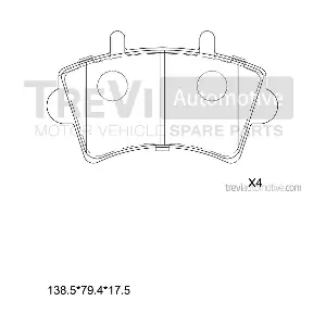 TREVI AUTOMOTIVE PF1625