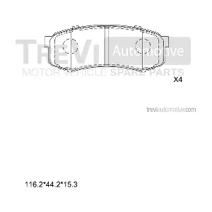 TREVI AUTOMOTIVE PF1007