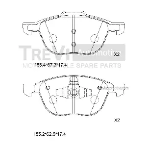 TREVI AUTOMOTIVE PF1180