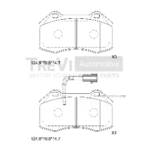 TREVI AUTOMOTIVE PF1363