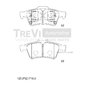 TREVI AUTOMOTIVE PF1158