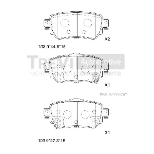 TREVI AUTOMOTIVE PF1529