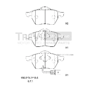 TREVI AUTOMOTIVE PF1133