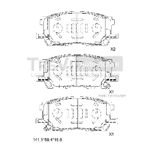 TREVI AUTOMOTIVE PF1236