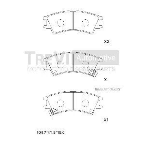 TREVI AUTOMOTIVE PF1067