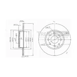 TREVI AUTOMOTIVE BD1084