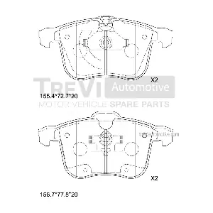 TREVI AUTOMOTIVE PF1278