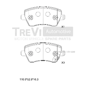 TREVI AUTOMOTIVE PF1383