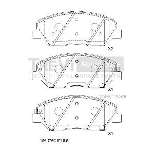 TREVI AUTOMOTIVE PF1391