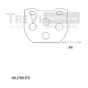 TREVI AUTOMOTIVE PF1596