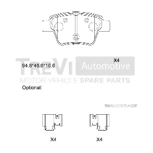 TREVI AUTOMOTIVE PF1259