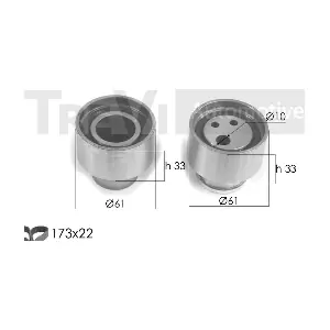 TREVI AUTOMOTIVE KD1131
