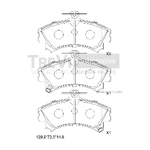 TREVI AUTOMOTIVE PF1025