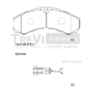 TREVI AUTOMOTIVE PF1621