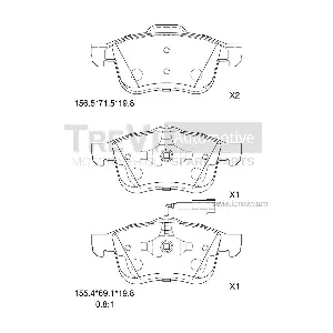 TREVI AUTOMOTIVE PF1266