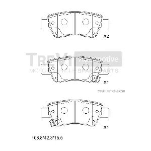 TREVI AUTOMOTIVE PF1428