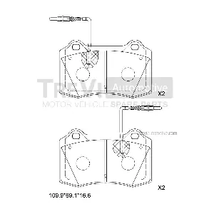 TREVI AUTOMOTIVE PF1323