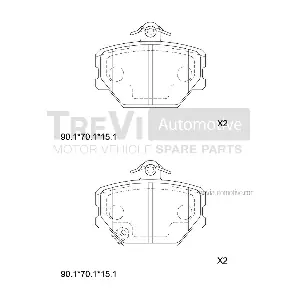 TREVI AUTOMOTIVE PF1043