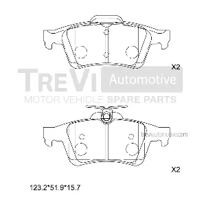 TREVI AUTOMOTIVE PF1255