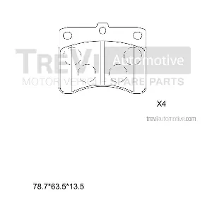 TREVI AUTOMOTIVE PF1676