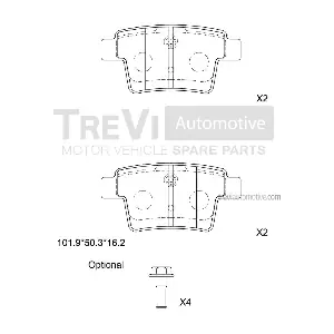 TREVI AUTOMOTIVE PF1298
