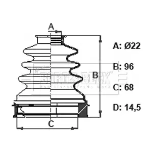 BCB6169 BORG & BECK