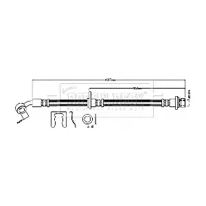 BORG & BECK BBH7989
