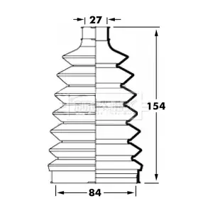 BCB6019 BORG & BECK