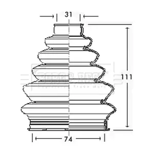 BORG & BECK BCB2327