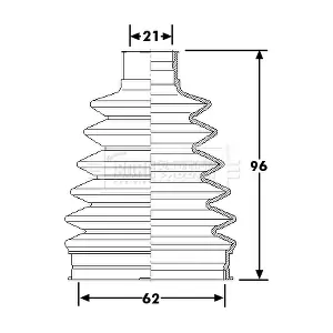 BCB6225 BORG & BECK