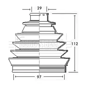 BCB2321 BORG & BECK