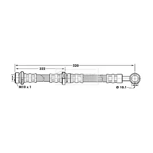 BORG & BECK BBH7196