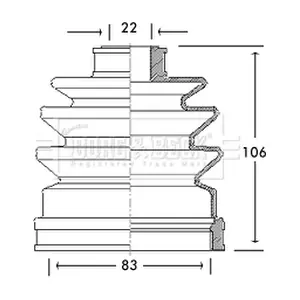 BCB2613 BORG & BECK