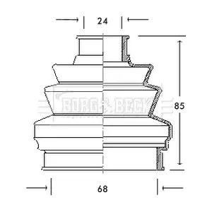 BCB2042 BORG & BECK