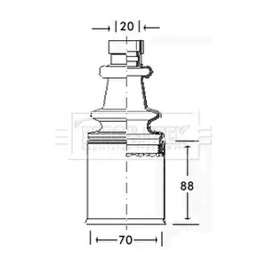 BCB2547 BORG & BECK