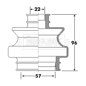 BCB6301 BORG & BECK