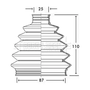 BCB2336 BORG & BECK