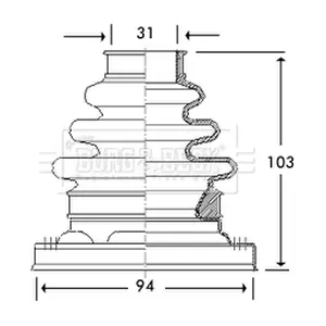 BCB2792 BORG & BECK