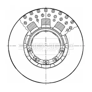 BBD32955 BORG & BECK