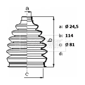 BORG & BECK BCB6422