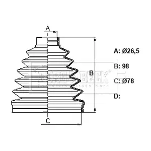 BCB6389 BORG & BECK